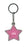 Leo Itzy Glitzy Keyring - Pink