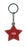 Leo Itzy Glitzy Keyring - Red