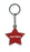 Sagittarius Itzy Glitzy Keyring - Red