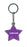 Capricorn Itzy Glitzy Keyring - Purple