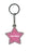 Aquarius Itzy Glitzy Keyring - Pink