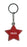 Pisces Itzy Glitzy Keyring - Red
