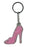 Blank Shoe Itzy Glitzy Keyring - Pink