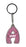 Anna Itzy Glitzy Keyring - Pink