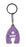 Anna Itzy Glitzy Keyring - Purple