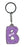 Beth Itzy Glitzy Keyring - Purple