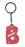 Brooke Itzy Glitzy Keyring - Red