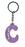 Chloe Itzy Glitzy Keyring - Purple