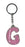 Georgia Itzy Glitzy Keyring - Pink