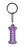 Imogen Itzy Glitzy Keyring - Purple