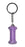 Isabella Itzy Glitzy Keyring - Purple