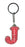 Jasmine Itzy Glitzy Keyring - Red