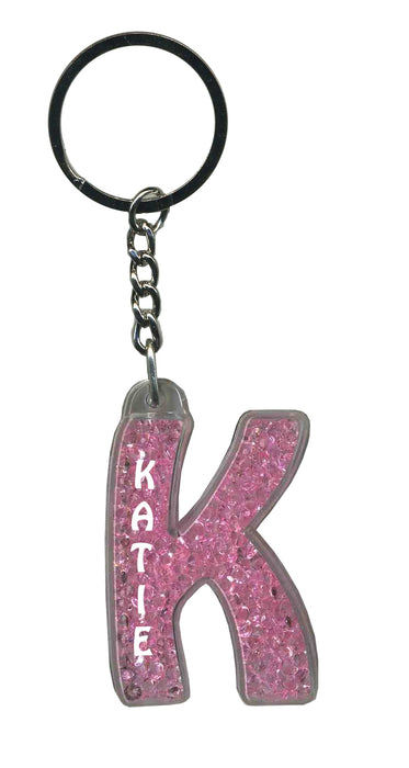 Katie Itzy Glitzy Keyring - Pink