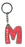 Maisie Itzy Glitzy Keyring - Red