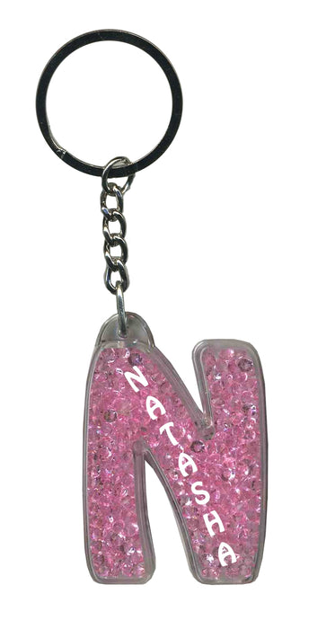 Natasha Itzy Glitzy Keyring - Pink