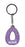 Olivia Itzy Glitzy Keyring - Purple