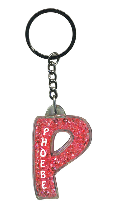 Phoebe Itzy Glitzy Keyring - Red