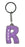 Ruby Itzy Glitzy Keyring - Purple
