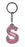 Sarah Itzy Glitzy Keyring - Pink