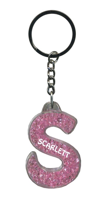 Scarlett Itzy Glitzy Keyring - Pink