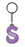 Scarlett Itzy Glitzy Keyring - Purple