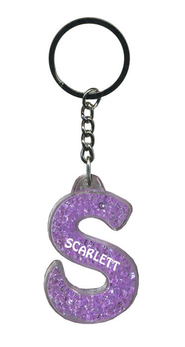 Scarlett Itzy Glitzy Keyring - Purple