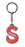 Scarlett Itzy Glitzy Keyring - Red
