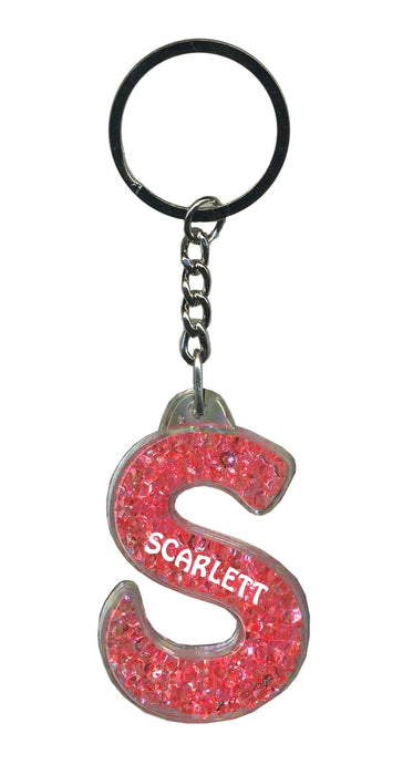 Scarlett Itzy Glitzy Keyring - Red