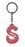 Shannon Itzy Glitzy Keyring - Red