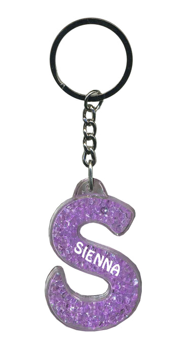 Sienna Itzy Glitzy Keyring - Purple
