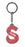 Sienna Itzy Glitzy Keyring - Red