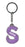 Sophie Itzy Glitzy Keyring - Purple