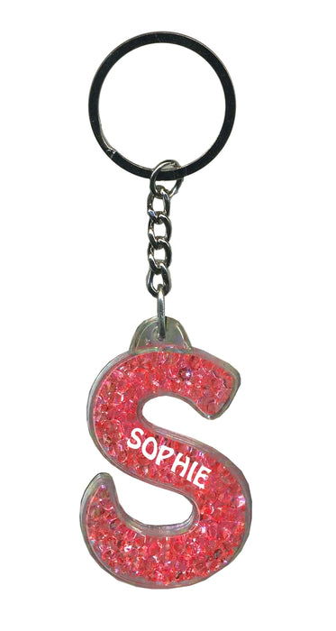 Sophie Itzy Glitzy Keyring - Red