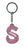 Summer Itzy Glitzy Keyring - Pink