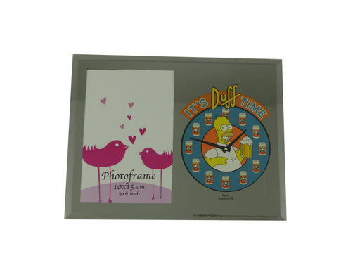 Simpsons Mirror Photo Frame - Duff Time