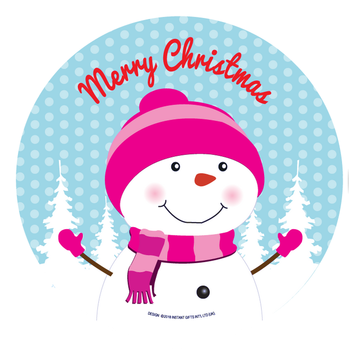 Christmas Dinner Plate - Girls Names