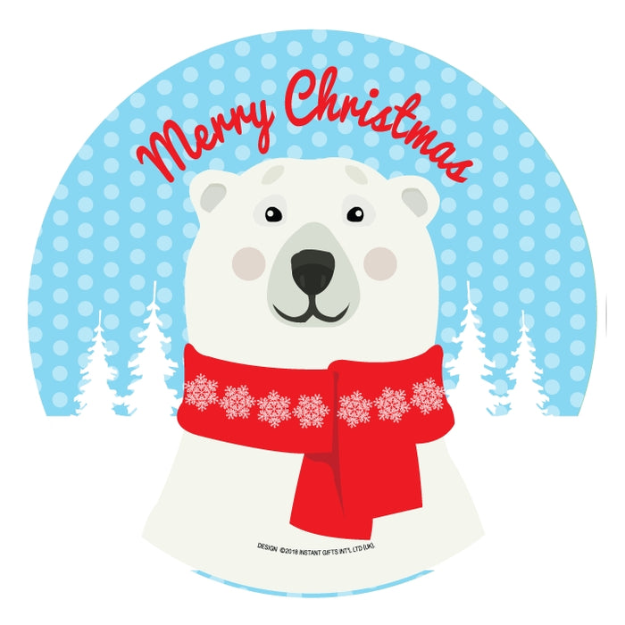 Christmas Dinner Plate - Boys Names