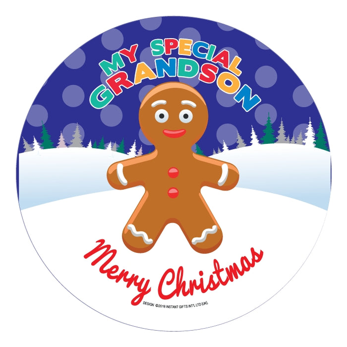 Christmas Dinner Plate - Boys Names