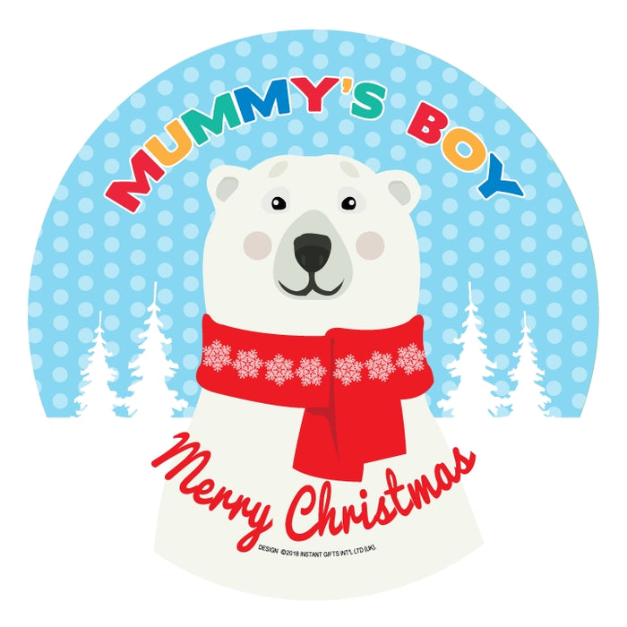 Christmas Dinner Plate - Boys Names