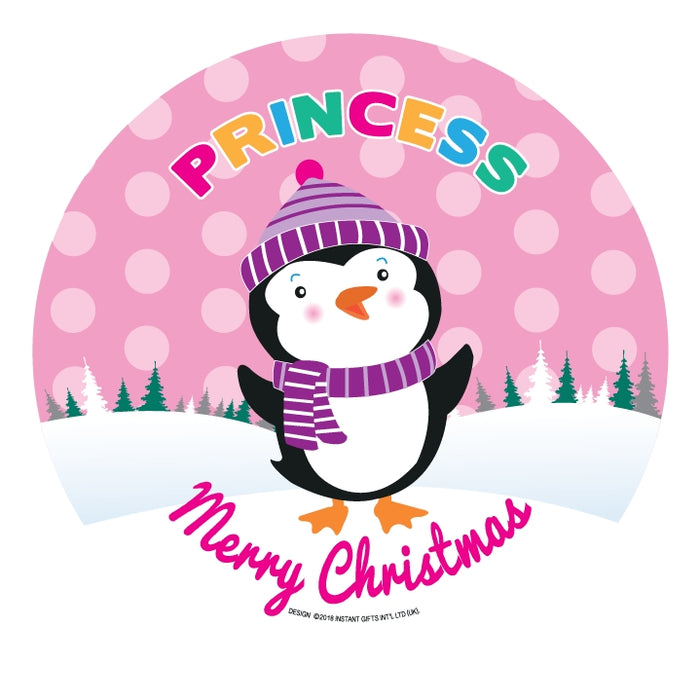Christmas Dinner Plate - Girls Names