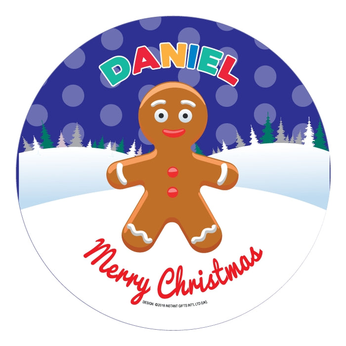 Christmas Dinner Plate - Boys Names