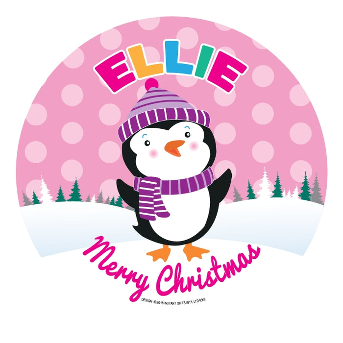 Christmas Dinner Plate - Girls Names