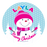 Christmas Dinner Plate - Girls Names