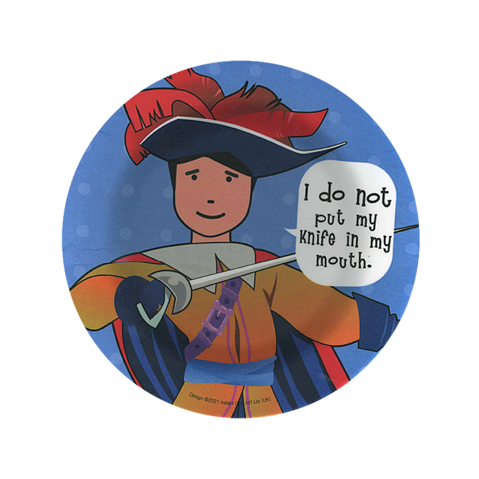 Manners Maketh Childrens' Plates