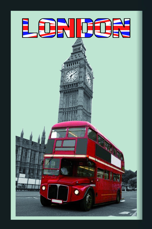 London Red Bus Mirror