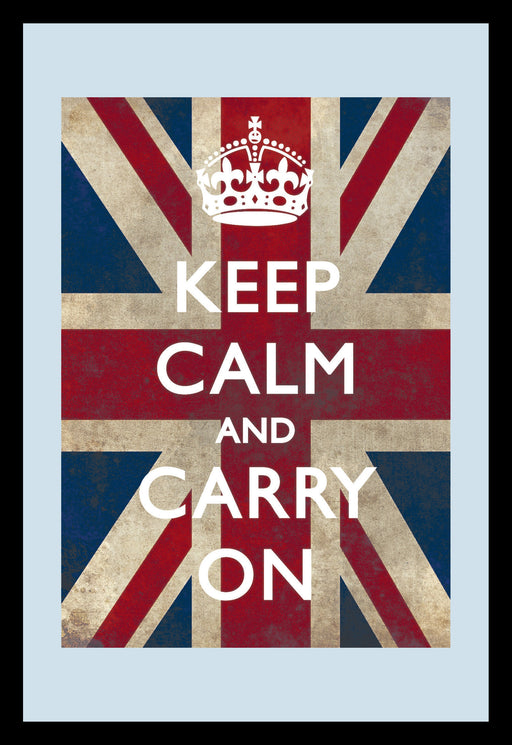 Keep Calm Union Jack  Mirror