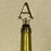 Chrome Bottle Stopper - Initial Letter
