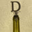 Chrome Bottle Stopper - Initial Letter