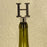 Chrome Bottle Stopper - Initial Letter