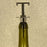 Chrome Bottle Stopper - Initial Letter